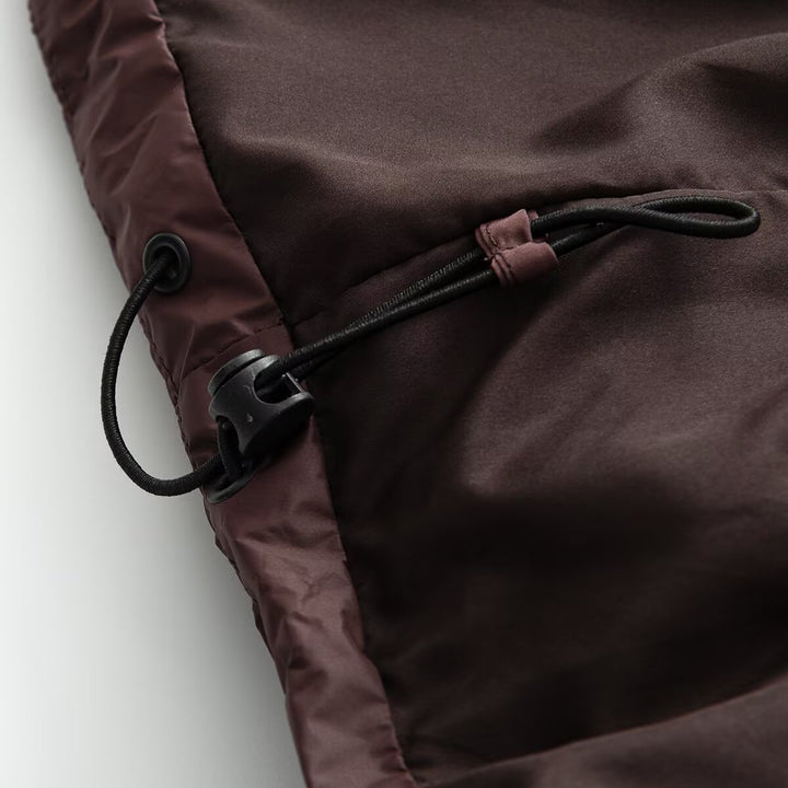 Damen Boxy‑Steppjacke mit Kapuze, hohem Stehkragen und Rippbündchen Echoarchiv
