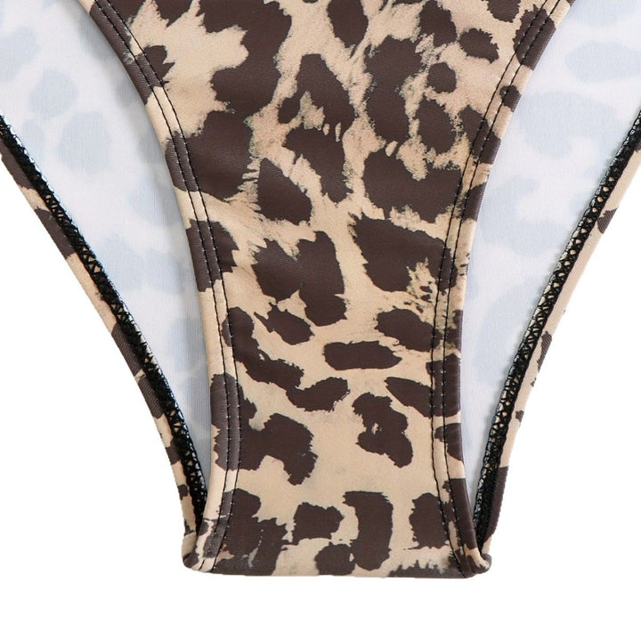 Damen Bikini mit verspieltem Muster und regulierbaren Trägern Echo Archiv