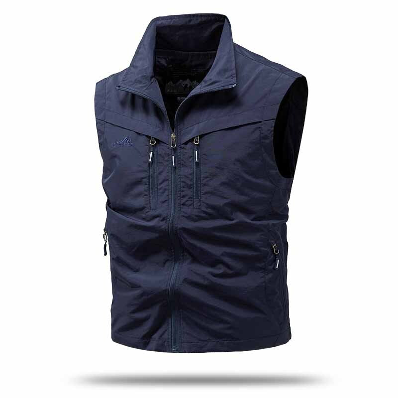 Herren Leichte Outdoor-Steppweste Echo Archiv