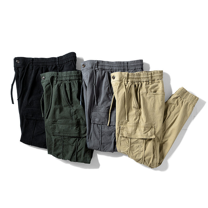Herren Cargo-Jogginghose im Utility-Style mit Tunnelzugbund, Multifachtaschen und gerippten Bündchen Echo Archiv