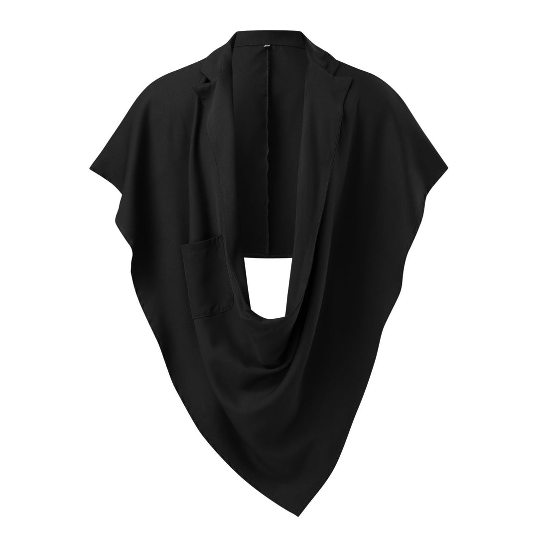 Damen Elegante Oversize-Umhangjacke mit praktischem Taschen-Design Echoarchiv
