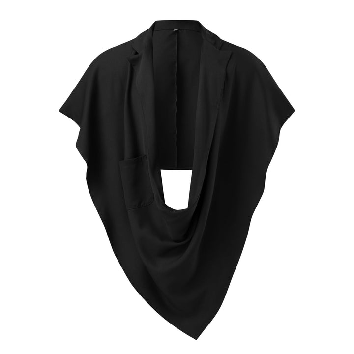 Damen Elegante Oversize-Umhangjacke mit praktischem Taschen-Design Echoarchiv
