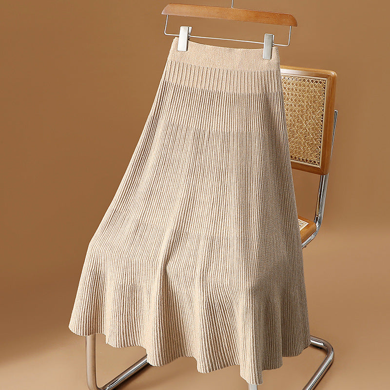 Damen Eleganter und schwingender Plisseerock Echo Archiv