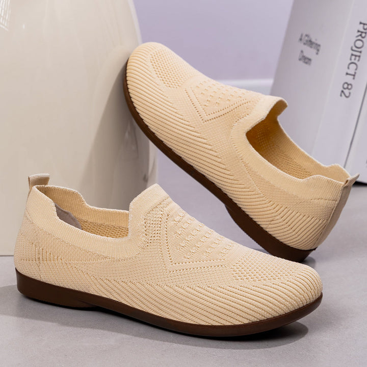 Damen Bequeme Stretch-Sneaker mit rutschfester Sohle Echo Archiv
