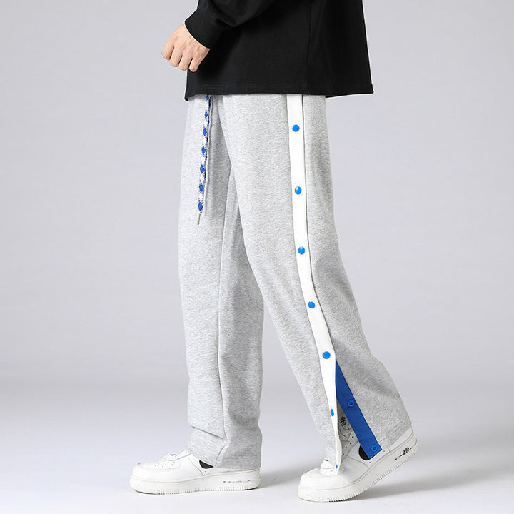 Herren Relaxed-Fit Sweathose mit seitlicher Druckknopfleiste und teilbarer Beinöffnung Echo Archiv