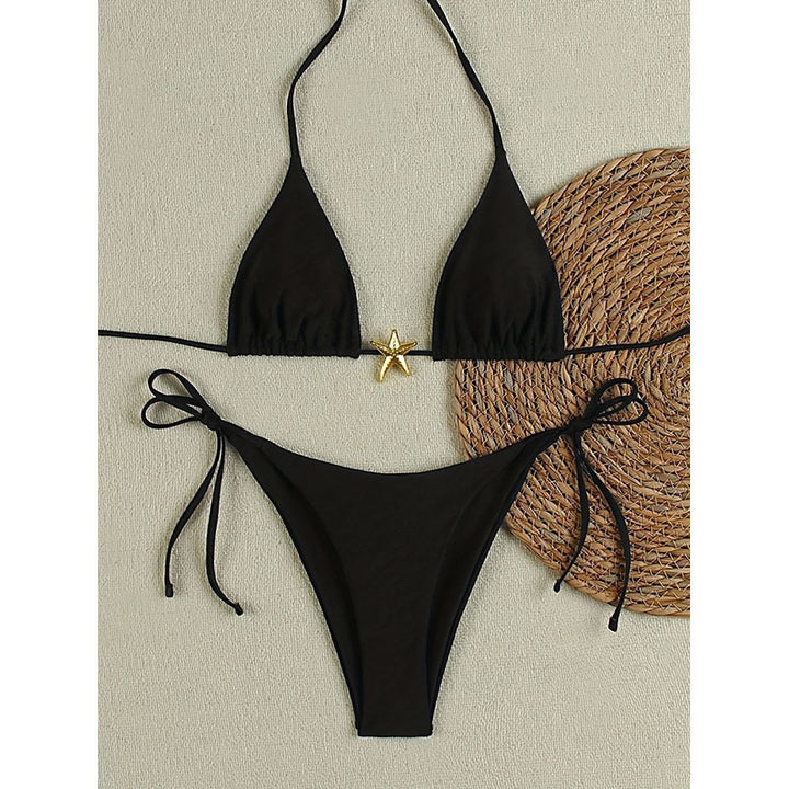 Damen Triangel-Bikini mit dekorativem Sternenanhänger Echo Archiv
