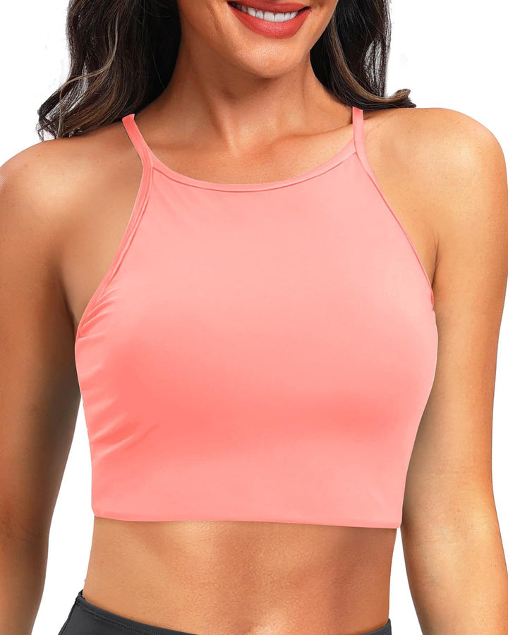 Damen Sportliches Crop-Top Echo Archiv