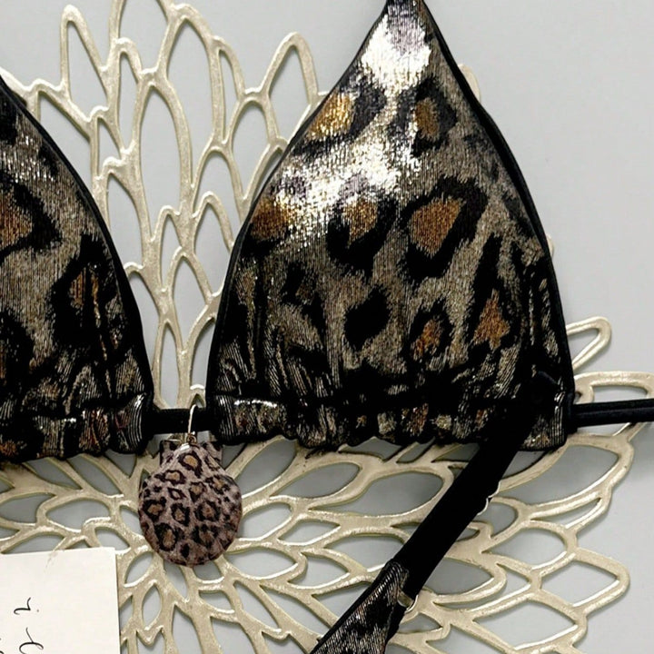 Damen Bunt bedruckter Triangel-Bikini Echo Archiv