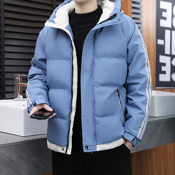 Damen Stylische Winterjacke mit Kapuze und Steppdesign Echo Archiv