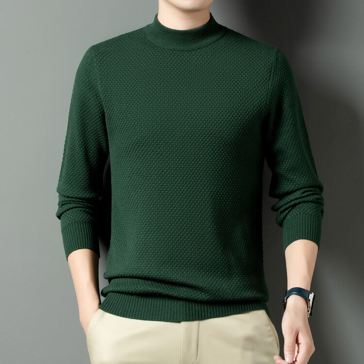 Herren Strukturierter Pullover im modernen Design Echoarchiv