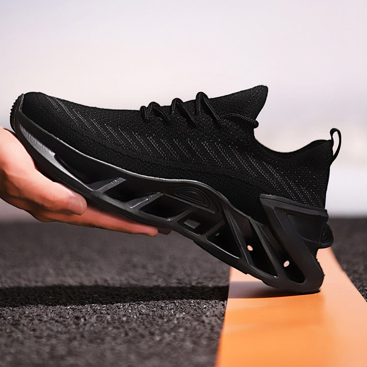 Herren leichte atmungsaktive Strick-Sneaker mit gedämpfter ergonomischer Laufsohle Echo Archiv
