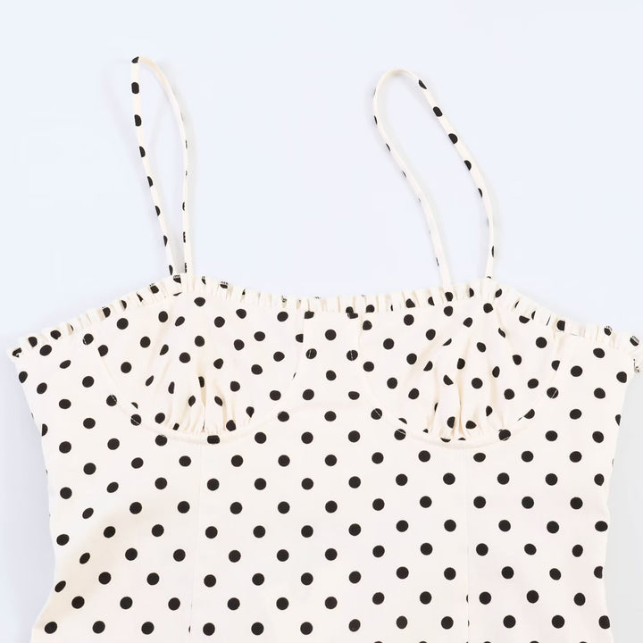 Damen Maxikleid mit Polka-Dots Echo Archiv