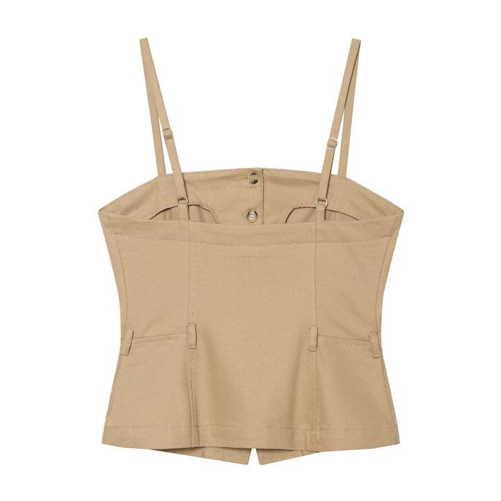 Damen Weite Culotte-Hose mit Bundfalten, Gürtelschlaufen und seitlichen Eingrifftaschen Echo Archiv