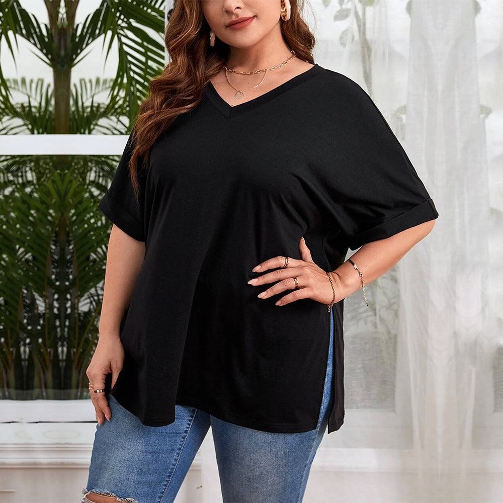 Damen V-Ausschnitt T-Shirt Echo Archiv