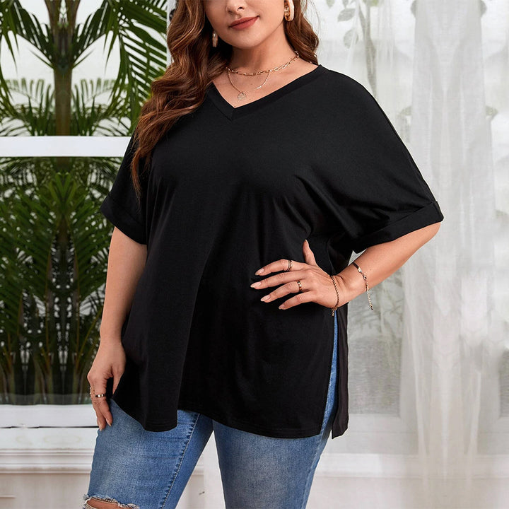 Damen V-Ausschnitt T-Shirt Echo Archiv