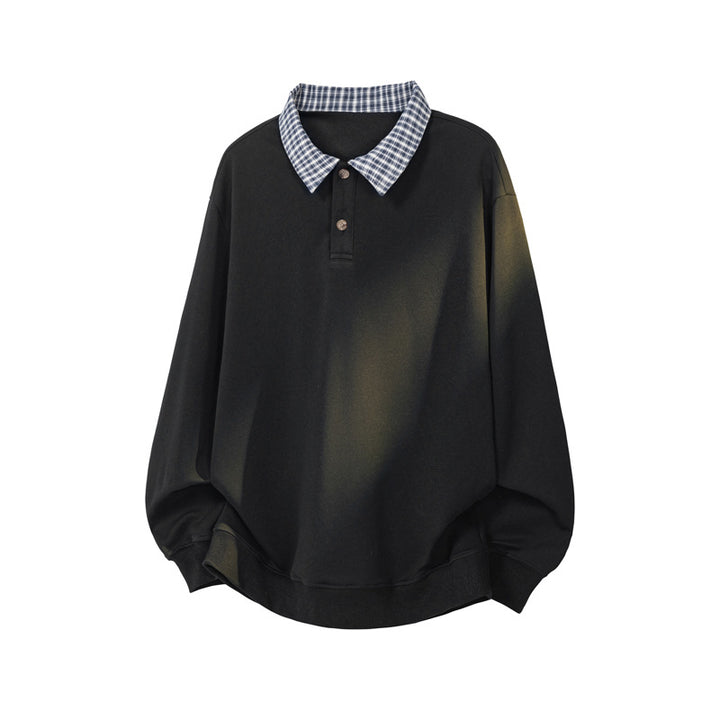 Sportliches Sweatshirt für Herren mit stylischem Kragen Echo Archive