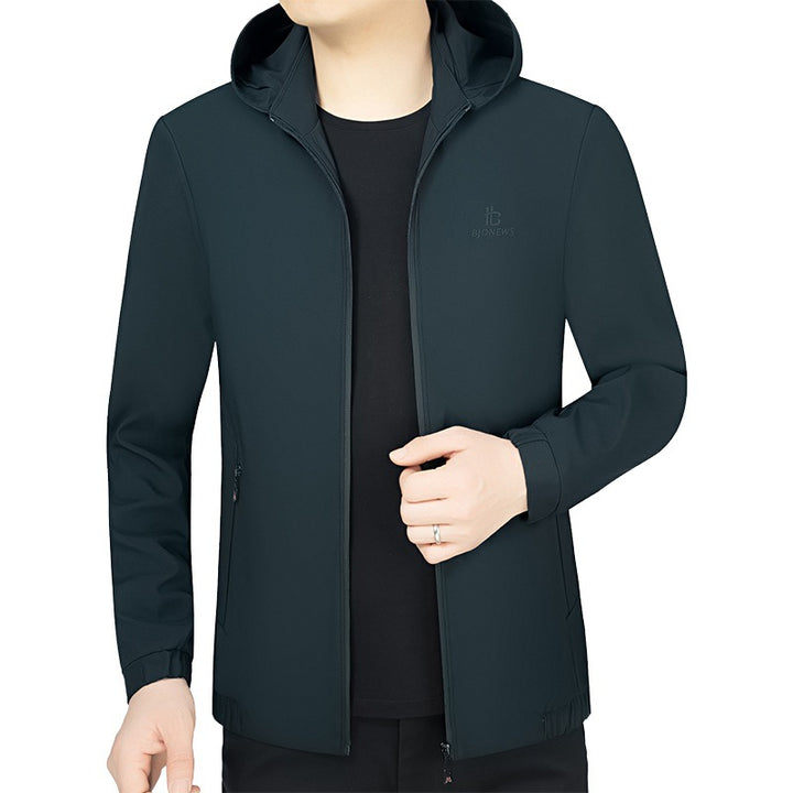 Herren Sportjacke mit Kapuze und Taschen Echoarchiv