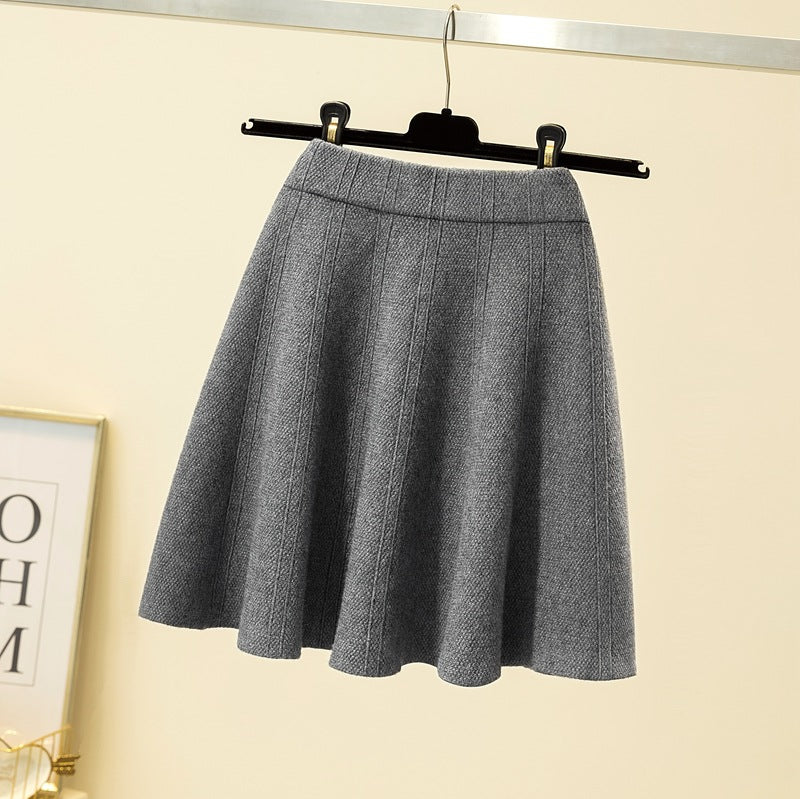 Damen Weit geschnittener, eleganter Midirock Echo Archiv
