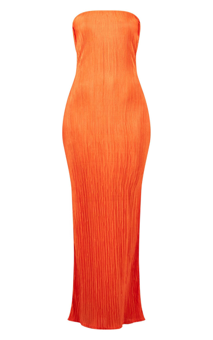 Damen figurbetontes Strapless-Kleid mit floralen Elementen Echo Archiv
