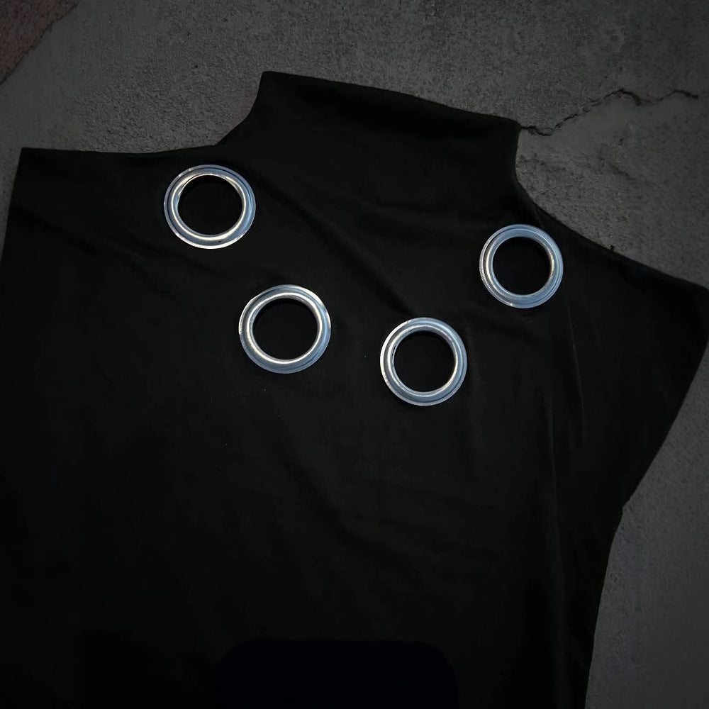 Damen T-Shirt mit einzigartigen Ösen Echo Archiv