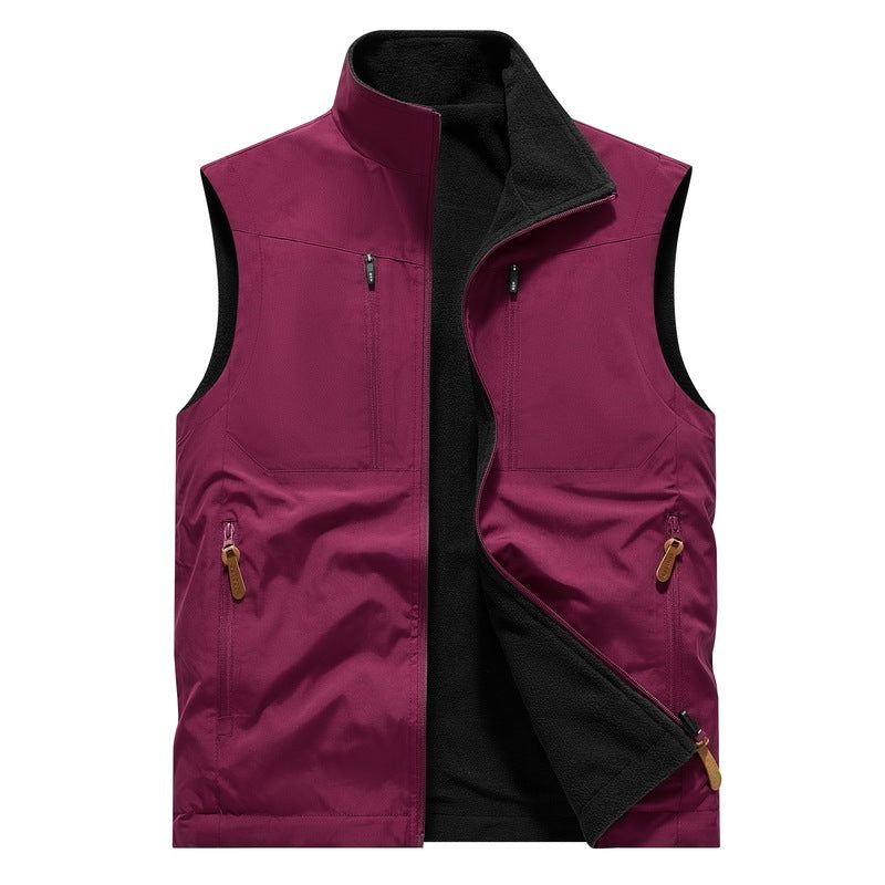 Herren Multifunktionale Fleece-Weste Echo Archiv