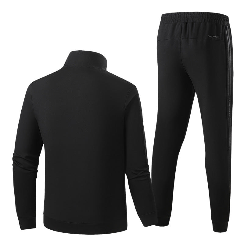 Herren Funktions-Trainingsanzug-Set mit Reißverschlussjacke und elastischer Jogginghose Echo Archiv