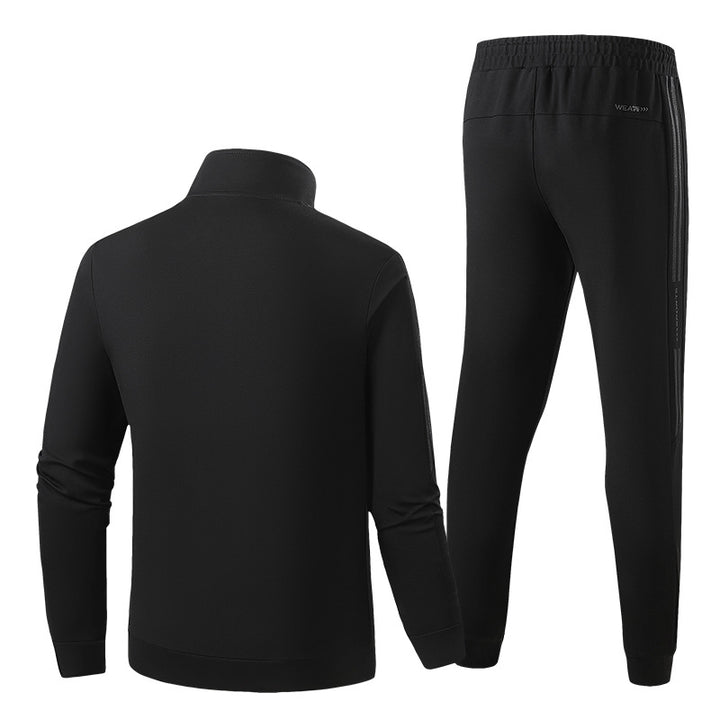 Herren Funktions-Trainingsanzug-Set mit Reißverschlussjacke und elastischer Jogginghose Echo Archiv