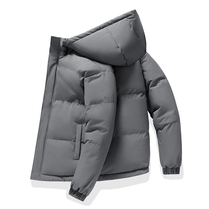 Damen Modische warme Daunenjacke mit Kapuze Echo Archiv