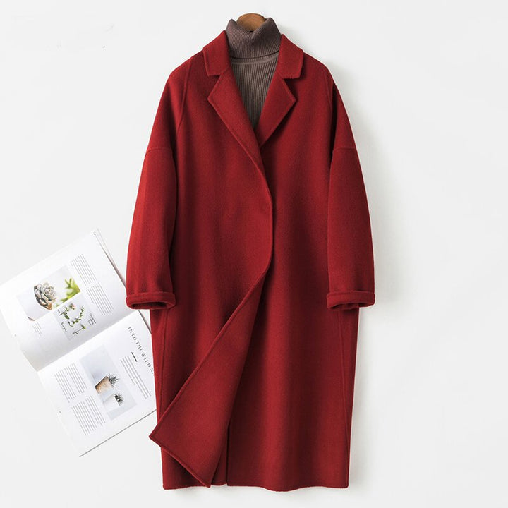 Damen Modischer Oversized-Mantel Echoarchiv