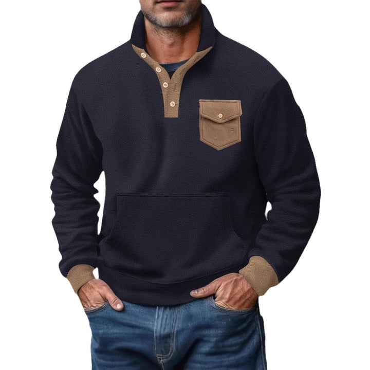 Herren Sweatshirt mit funktionaler Brusttasche Echoarchiv