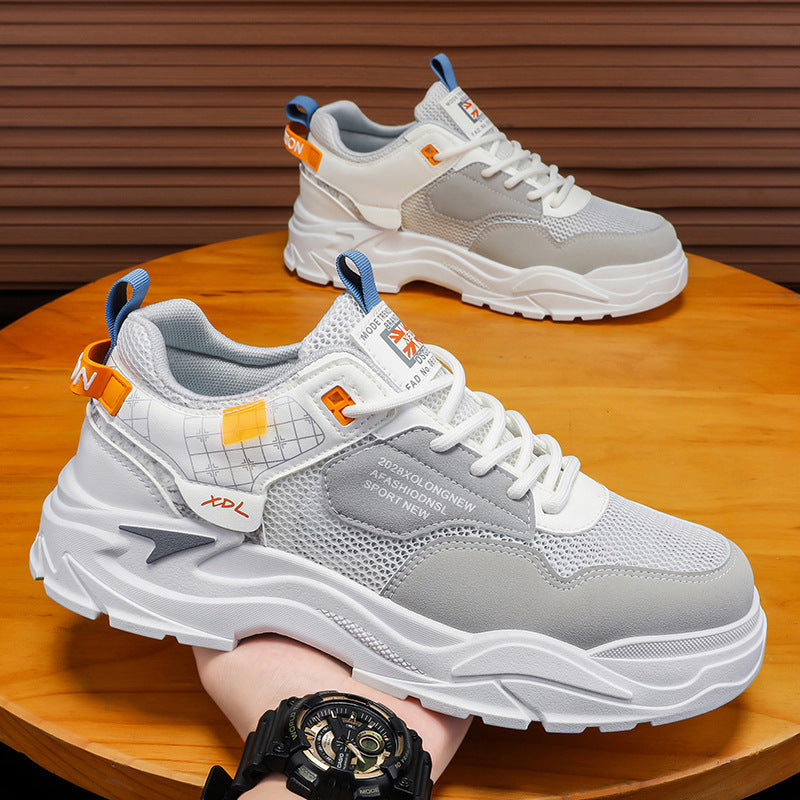 Herren Chunky-Sneaker mit atmungsaktivem Mesh, gepolsterter Plateausohle und technischer Komfortdämpfung – Norré