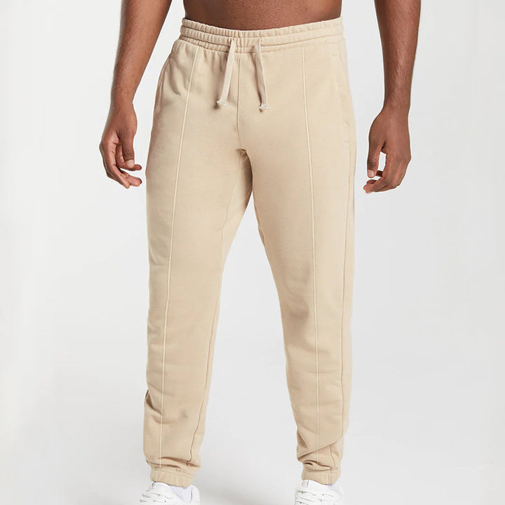 Herren Sportliche Freizeithose mit elastischem Bund und seitlichen Taschen Echoarchiv
