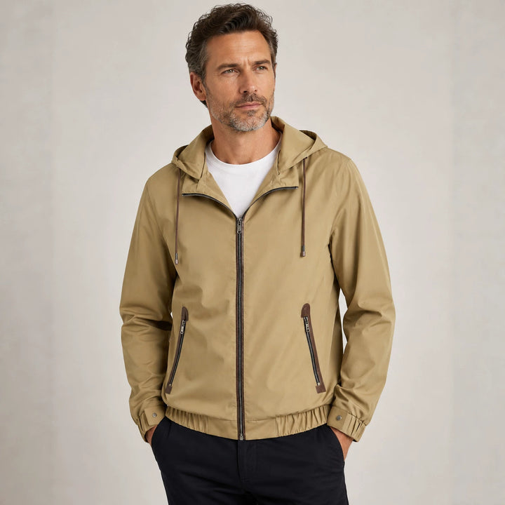 Herren Sportliche Übergangsjacke mit Kapuze Echo Archiv
