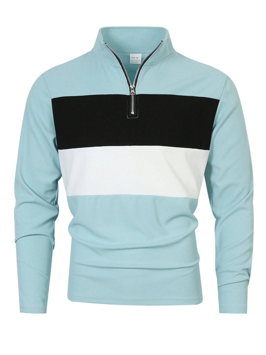 Herren Freizeitpullover mit modernem Reißverschluss Echoarchiv