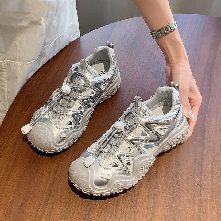 Damen Sportliche Sneakers mit atmungsaktiver Mesh-Oberfläche und rutschfester Sohle Echo Archiv