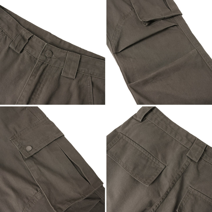 Herren Cargo-Hose mit seitlichen Taschen und bequemer Passform Echoarchiv