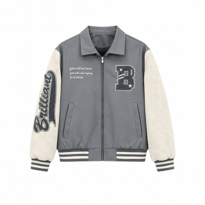 Herren Modische Collegejacke Echo Archiv