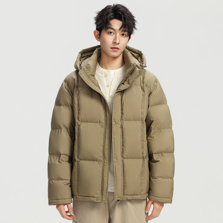 Herren Warme und stylische Daunenjacke Echoarchiv