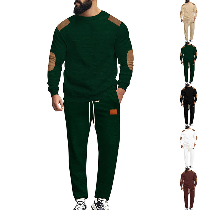 Herren modischer Sweatshirt- und Jogginghosen-Set Echoarchiv