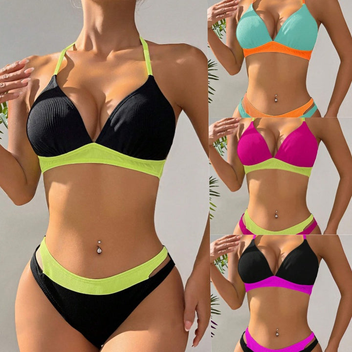 Damen Sportiv geschnittenes Bikini-Set Echo Archiv