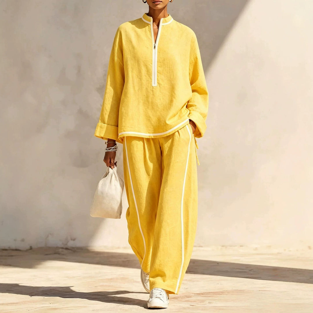 Damen Luftiges und elegantes Pyjama-Set Echo Archiv