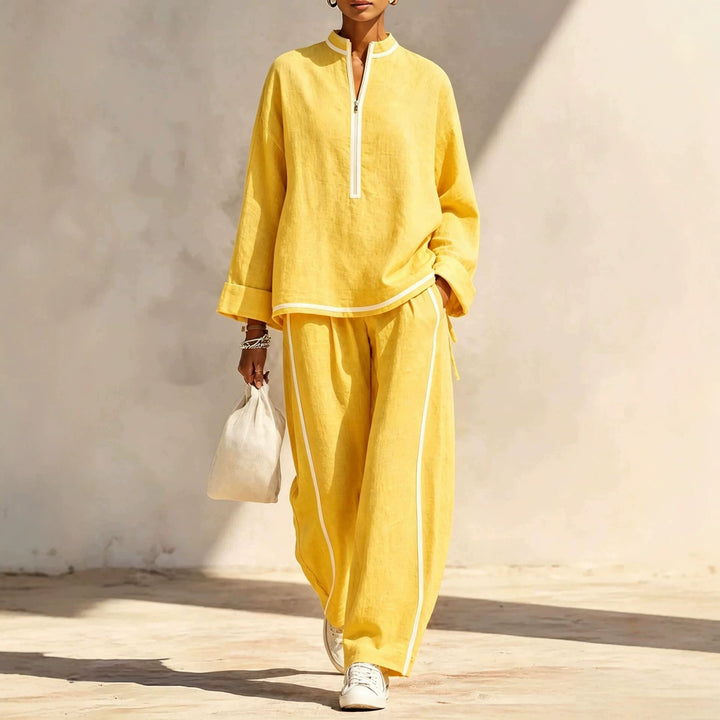 Damen Luftiges und elegantes Pyjama-Set Echo Archiv