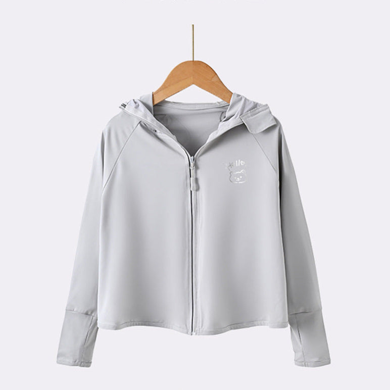 Damen Leichte Kapuzenjacke mit UV-Schutz Echo Archiv