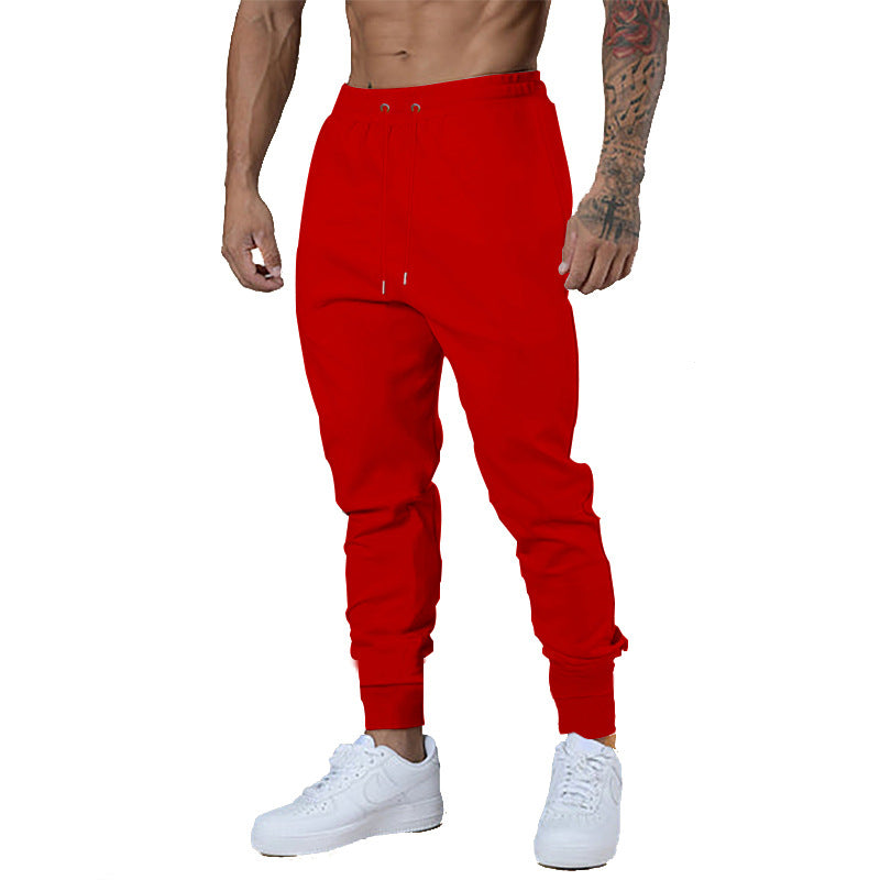 Herren Slim-Fit Jogginghose mit elastischem Bund und Rippbündchen Echoarchiv
