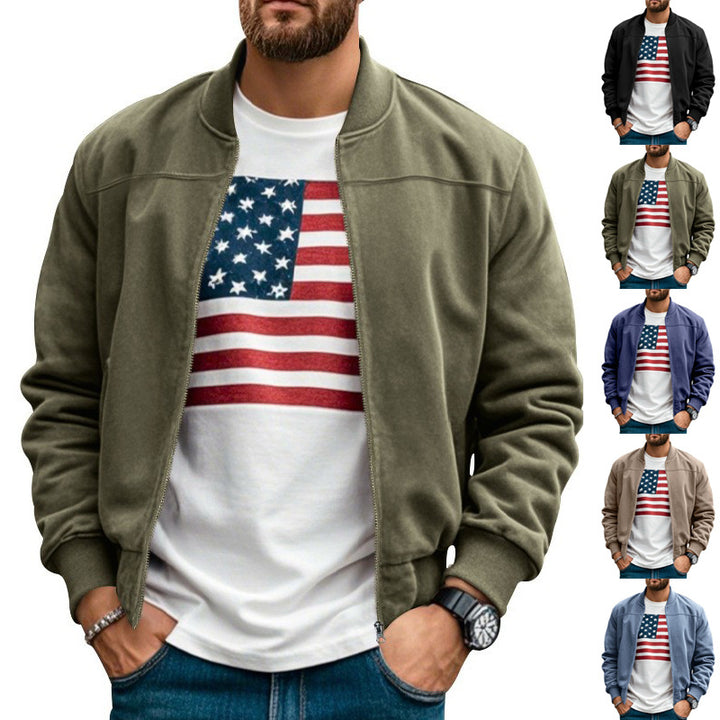 Herren Bomberjacke mit modernem Schnitt und praktischen Taschen Echoarchiv