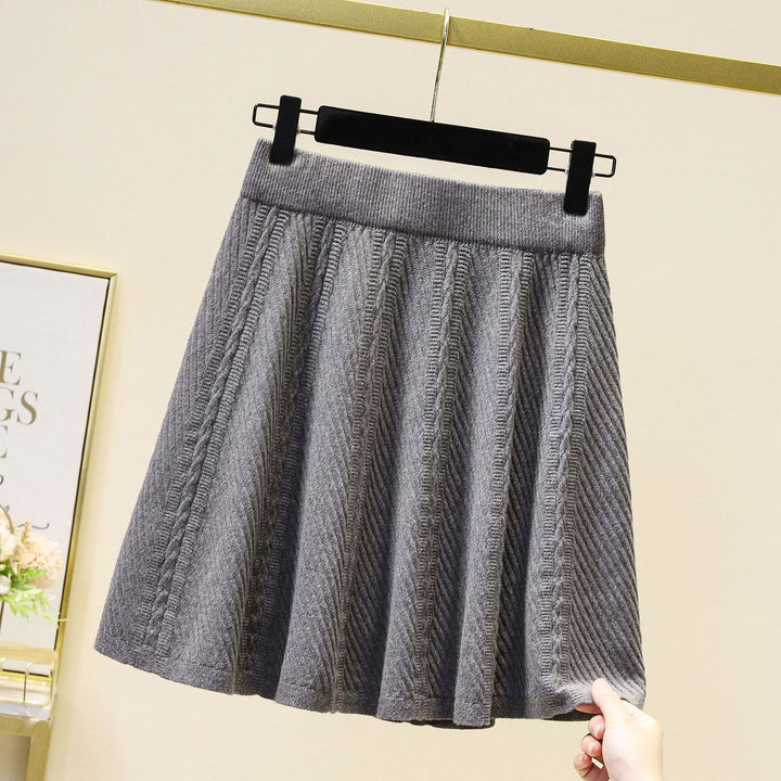 Damen Gemusterter Strickrock Echo Archiv