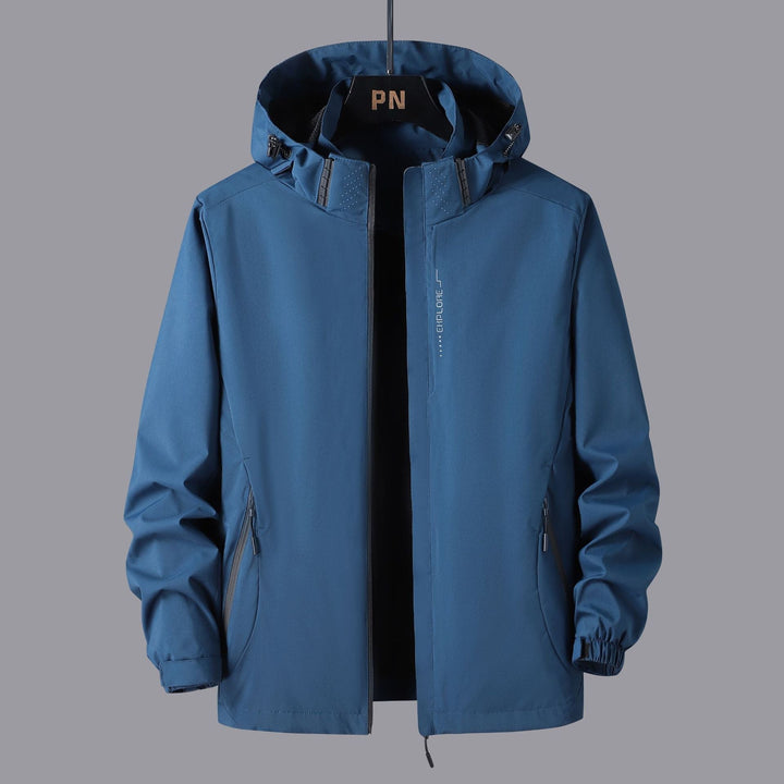 Echoarchiv | Unisex Wasserdichte Jacke mit Kapuze