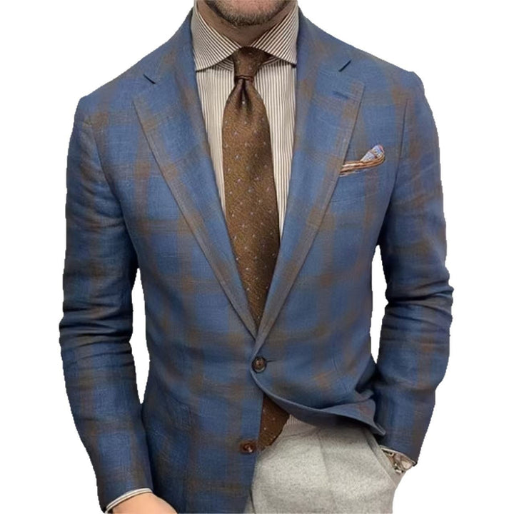 Herren stilvoller karierten Blazer Echoarchiv
