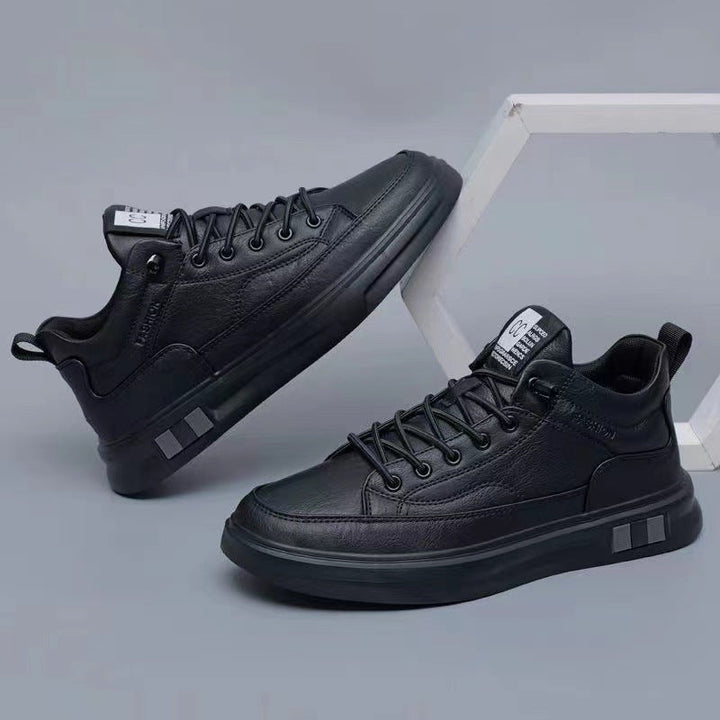 Damen Sportliche Ledersneaker mit atmungsaktiver Sohle Echo Archiv