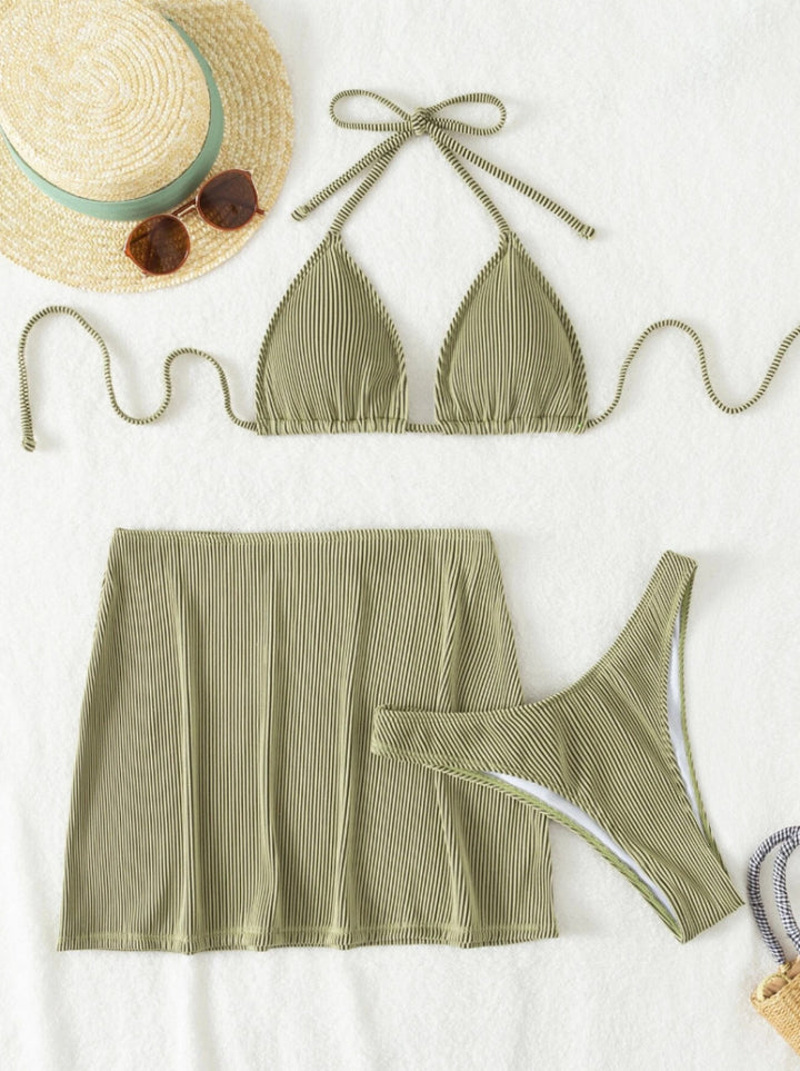 Damen Bikinis mit Hochgeschnittenem Rock Echo Archiv